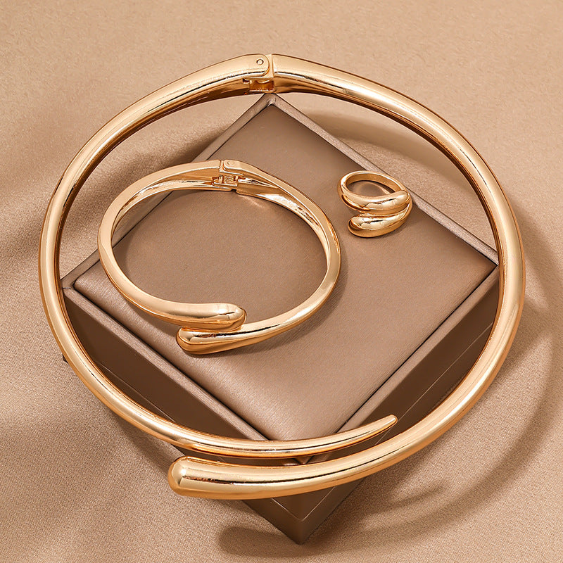 Heavy Metal Graceful Geometric Ring
