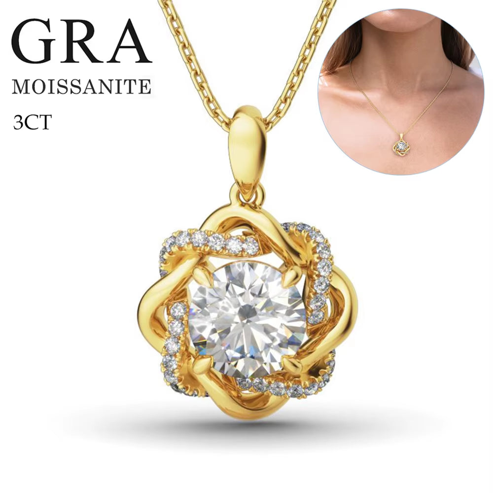 Moissanite Diamond Jewelry Set 