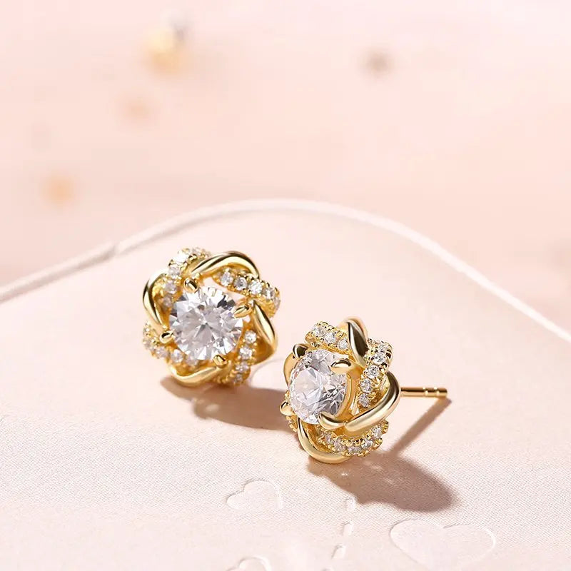 Moissanite Diamond Jewelry Set 
