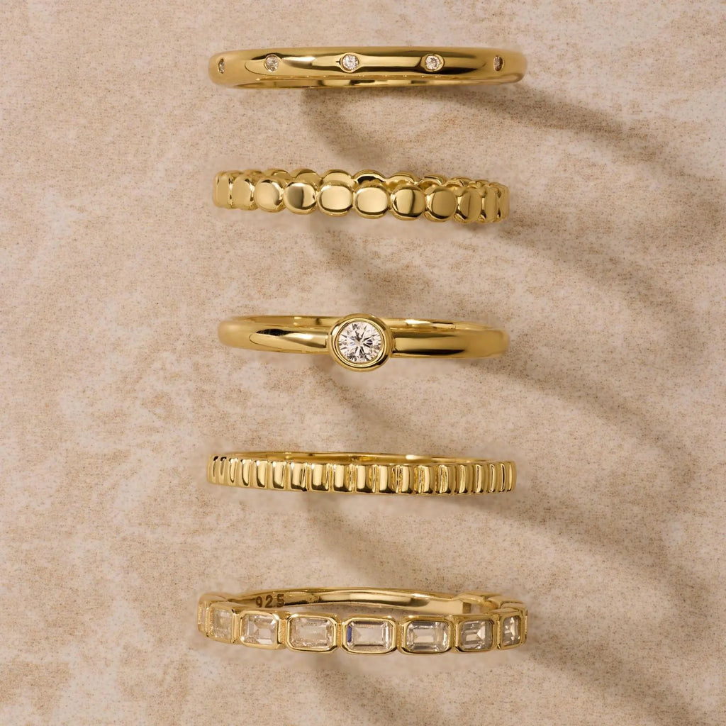 14K Gold Diamond Eternity Ring