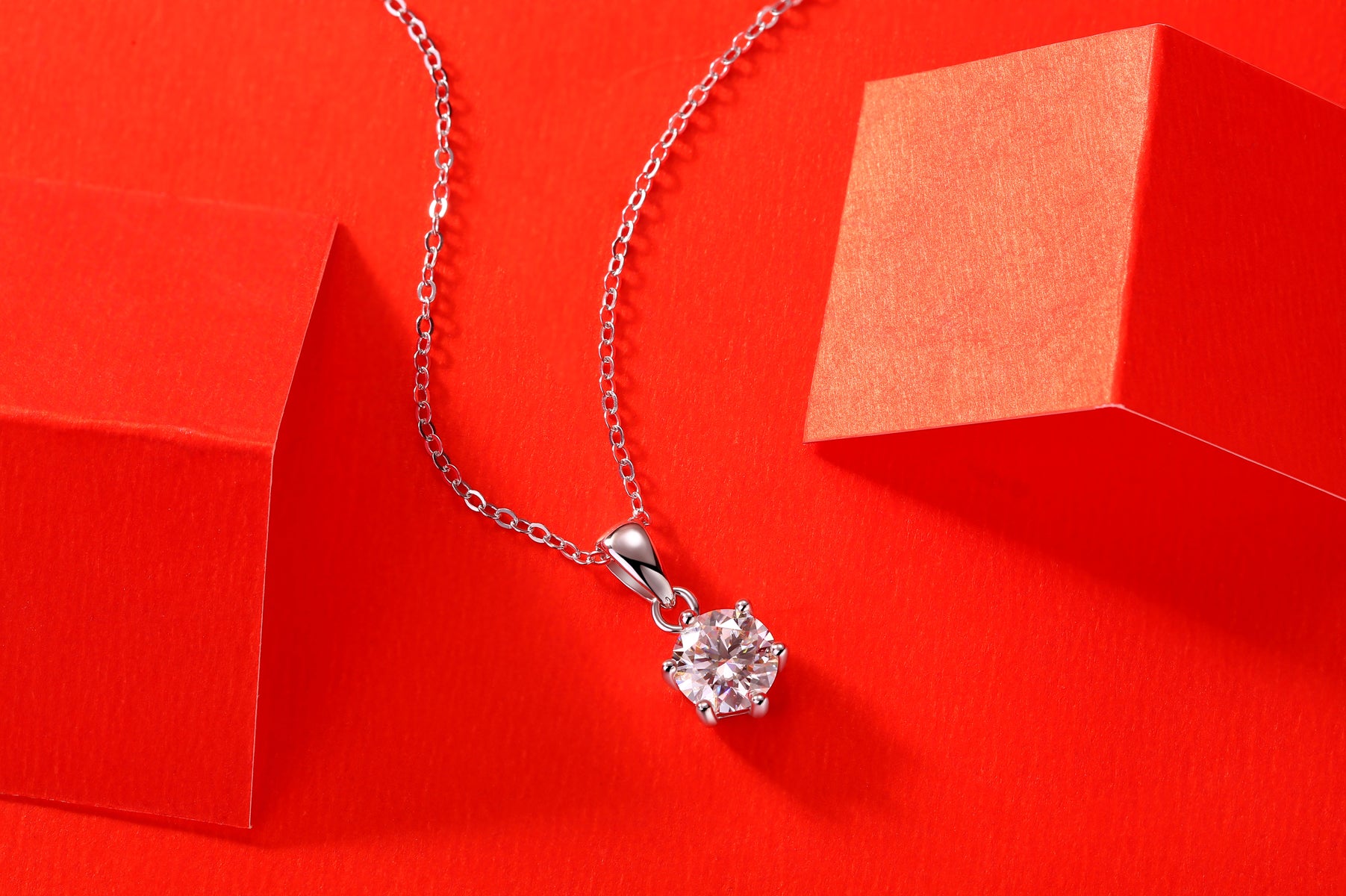 Breeze Dance Diamond Jewelry Necklace Pendant 