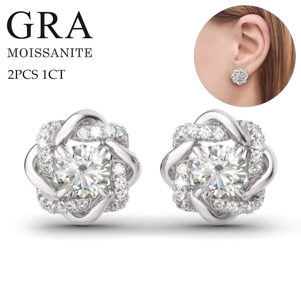 Moissanite Diamond Jewelry Set 