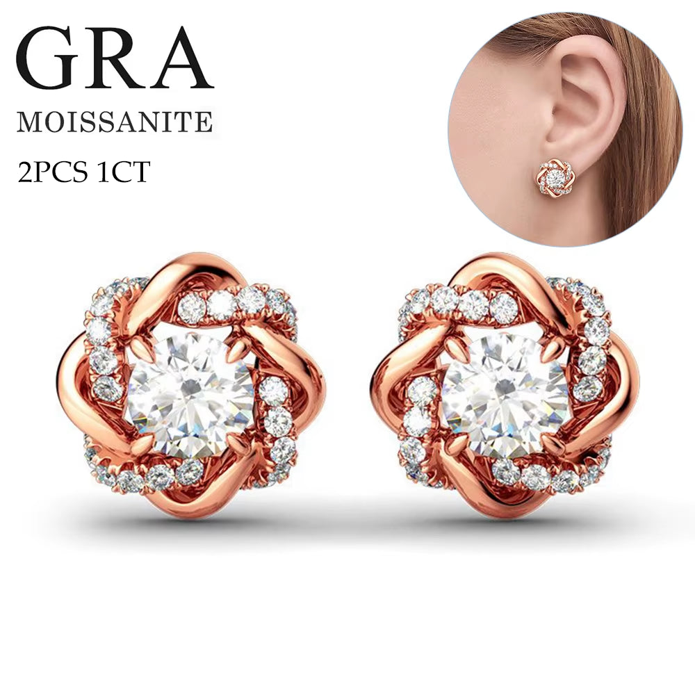 Moissanite Diamond Jewelry Set 