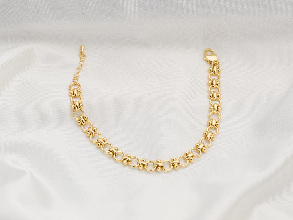 18k Gold filled Chain Bracelet for Women