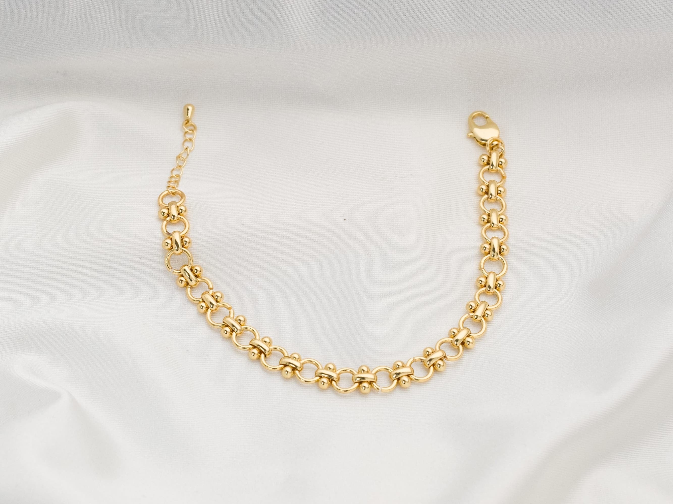 18k Gold filled Chain Bracelet for Women