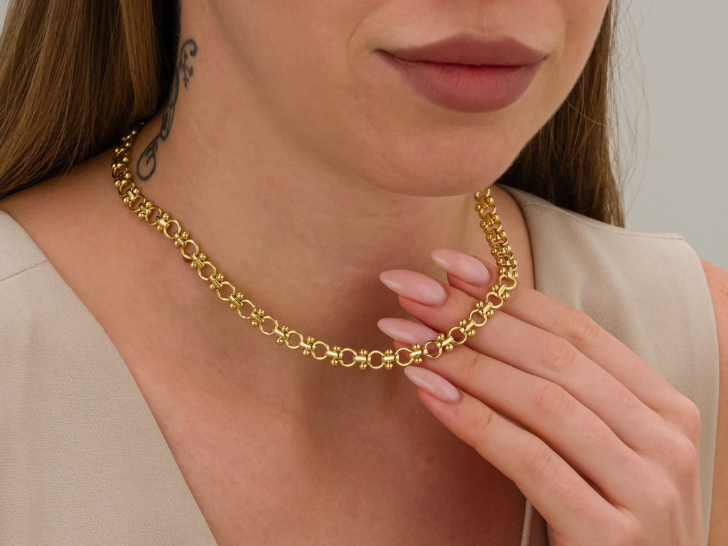 18k Gold filled Chain Bracelet for Women