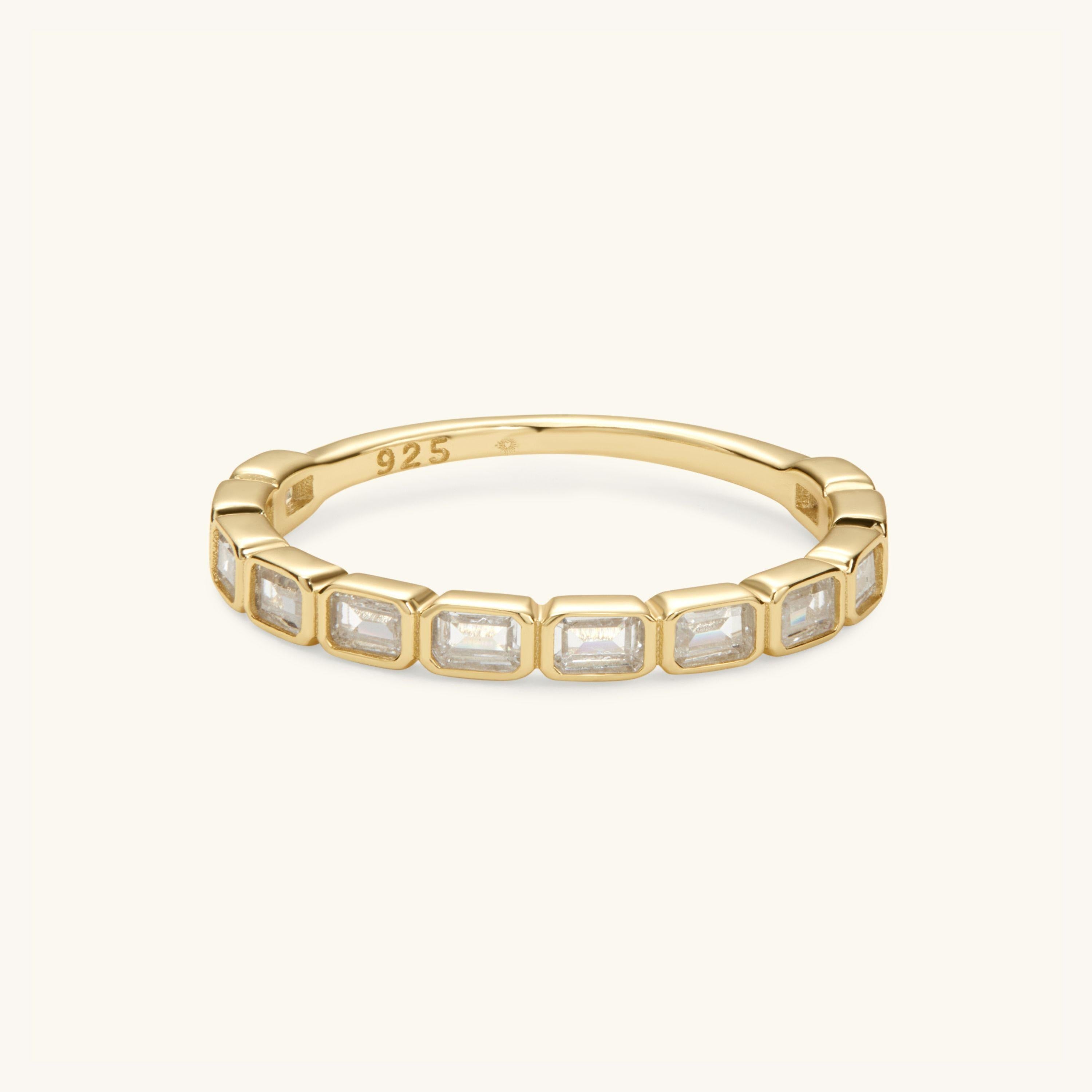 14K Gold Diamond Eternity Ring