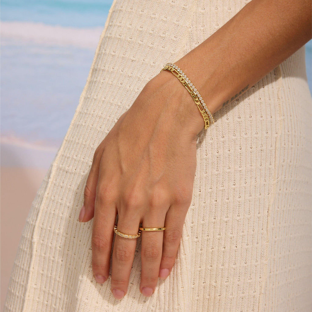 14K Gold Diamond Eternity Ring