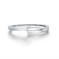  S925 Sterling Silver Simple Design Line Ring